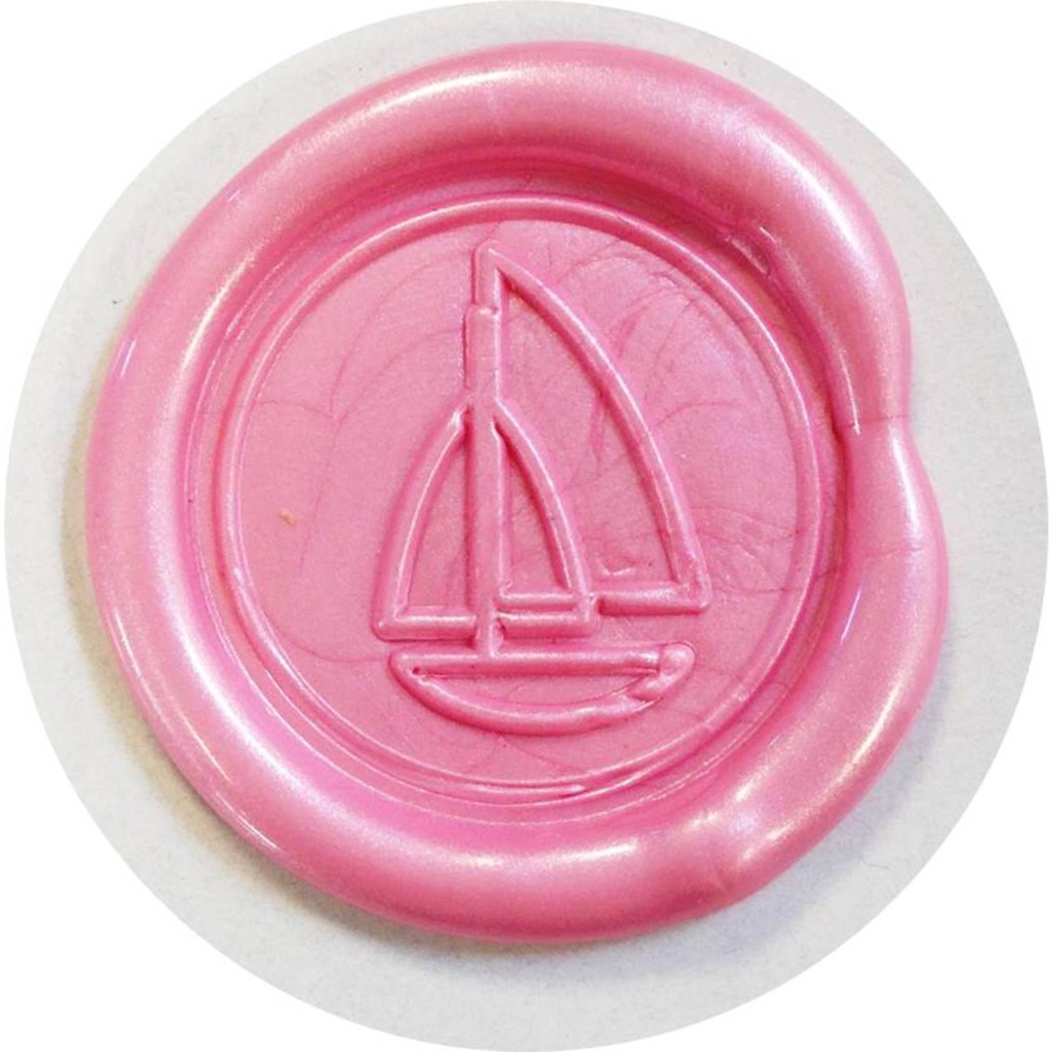 Jacques Herbin 5x Schachtel + 6 Stangen Hobby-Siegelwachs weich Blaßrosa 35962T