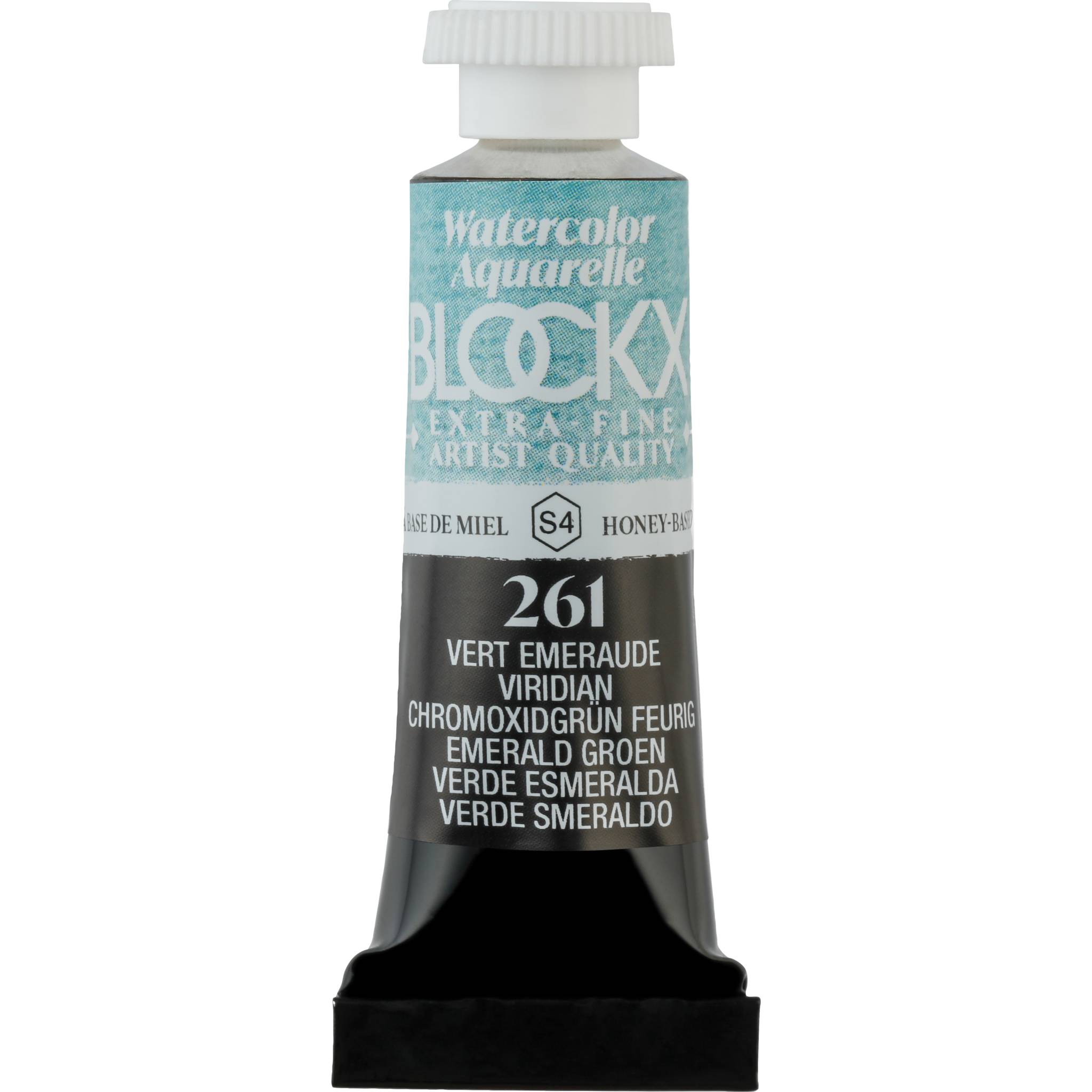 Blockx 3x Aquarellfarbe, Smaragdgrün - Tube 5ml - Smaragdgrün| 43261BXC