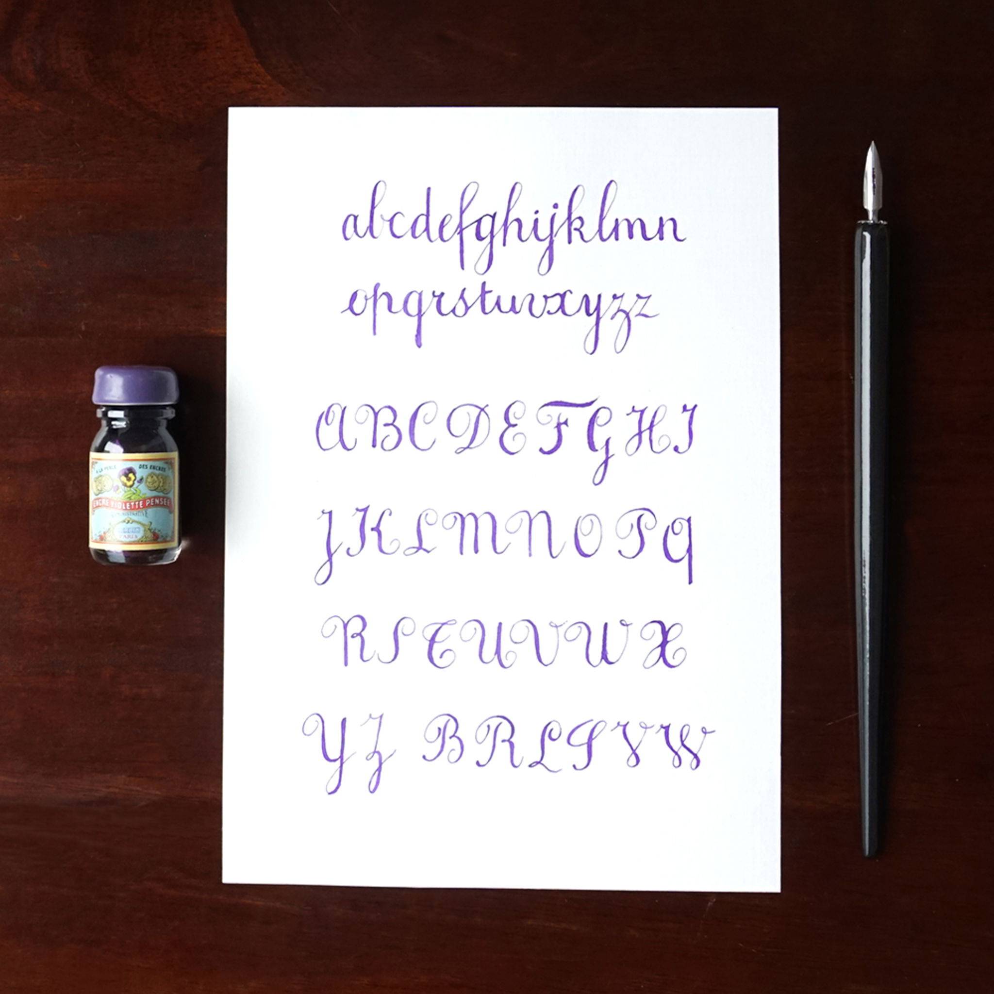 Jacques Herbin 5x Kalligrafieset, Schule 28477T