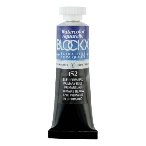 Blockx 3x Aquarellfarbe, Primärblau - Tube 15ml - Primärblau 44152BXC