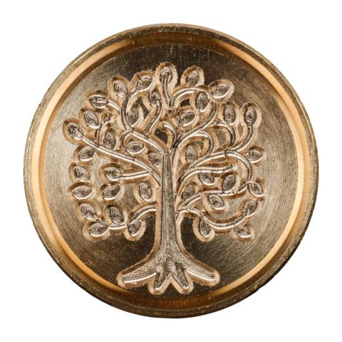 Jacques Herbin 3x Siegelplatte aus Messing, ø24mm 40417T