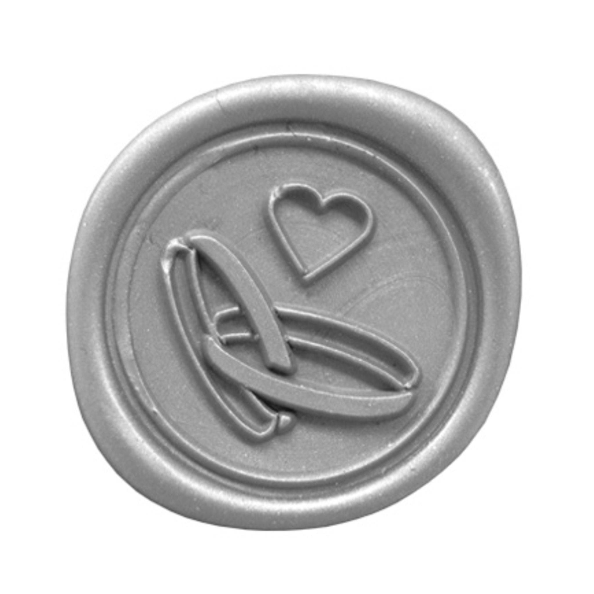 Jacques Herbin 3x Siegelplatte aus Messing, ø24mm - Allianzen 40461T