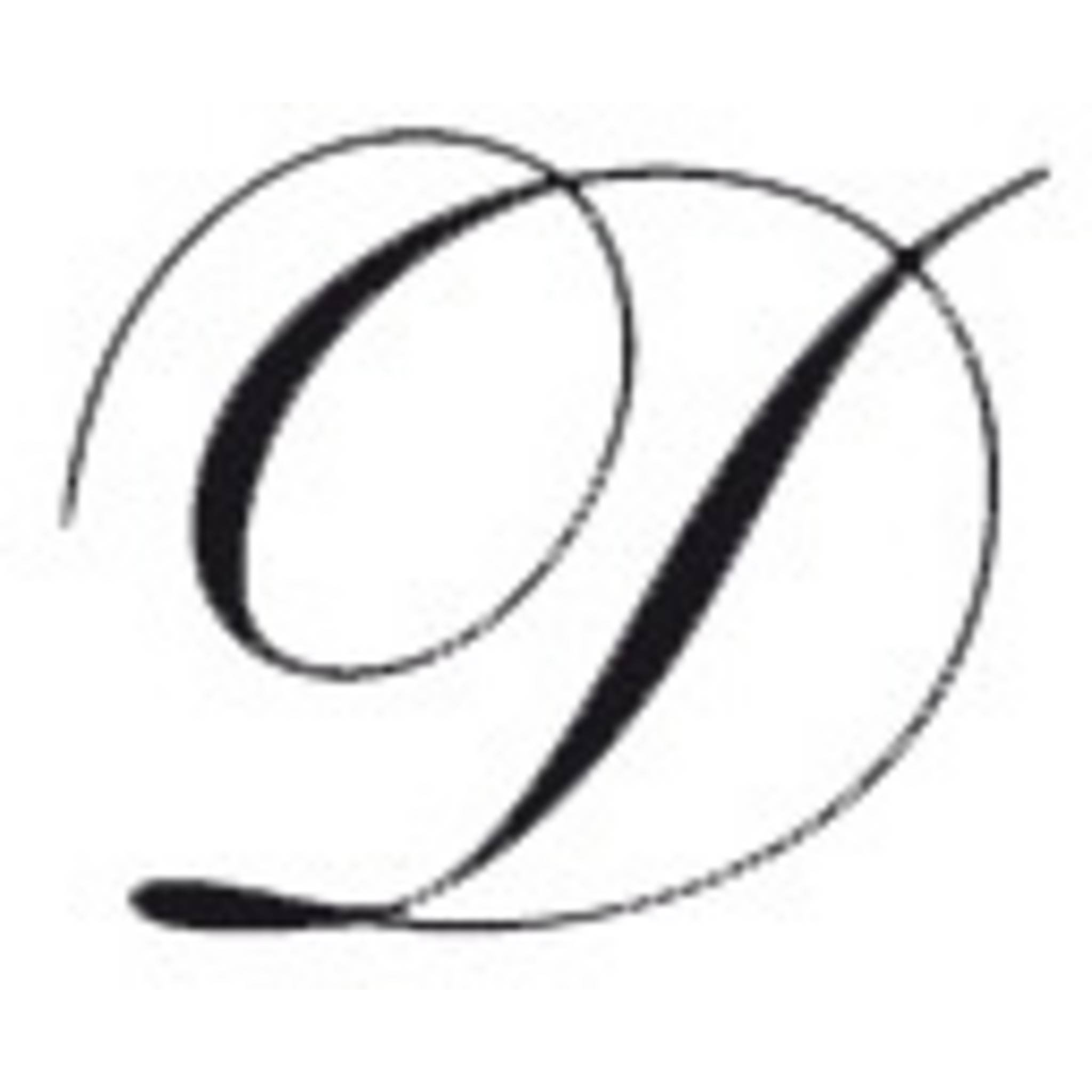 Jacques Herbin 3x Rundes, rotes Siegel Buchstabe Eng Schreibschrift d 40104T