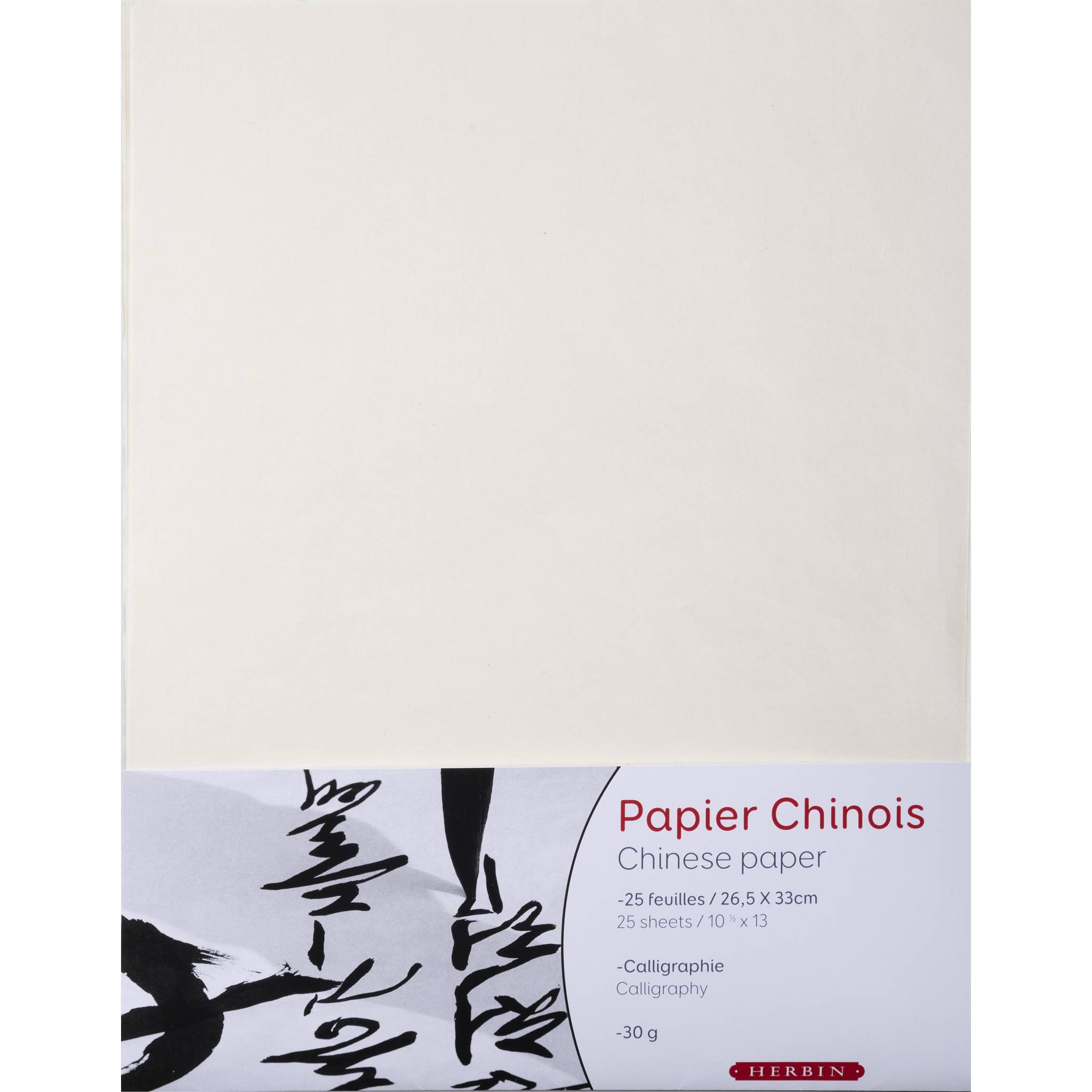 Jacques Herbin 5x Chinesisches Papier, Packung mit 25 Blatt 90400T
