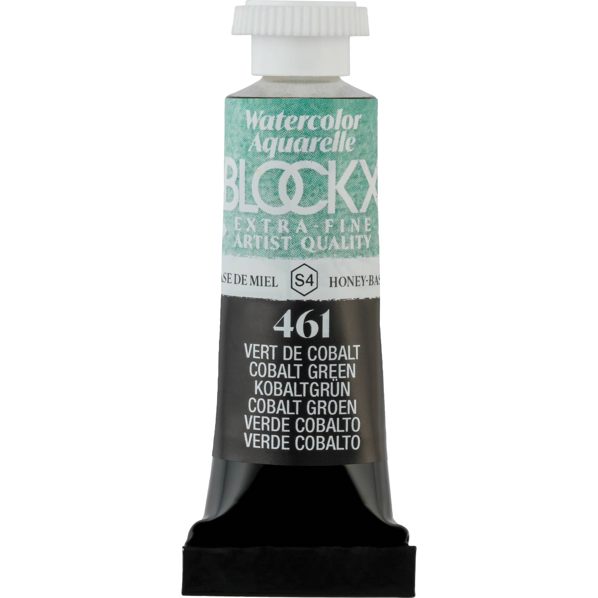 Blockx 3x Aquarellfarbe, Kobaltgrün - Tube 5ml - Kobaltgrün 43461BXC