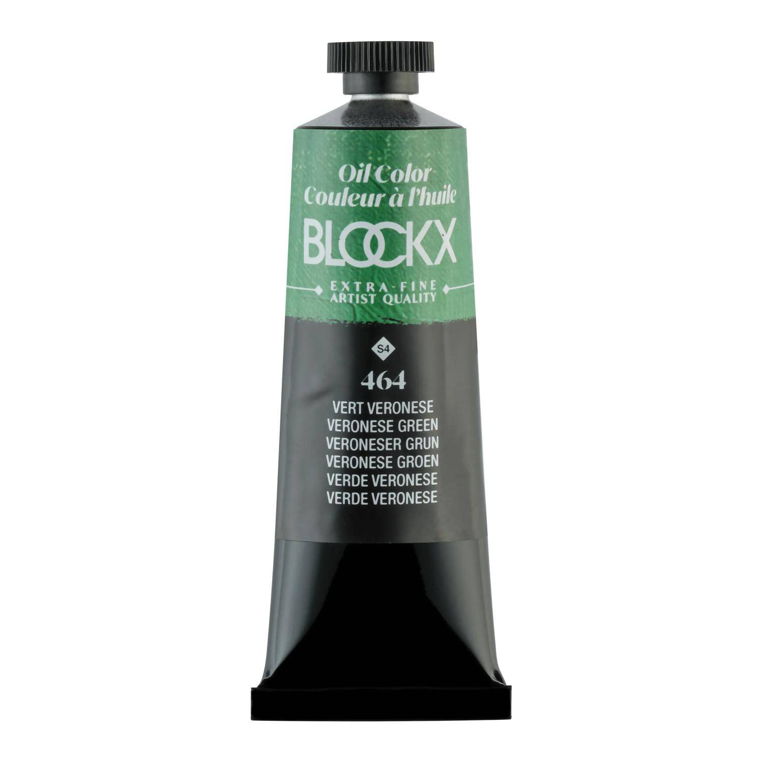 Blockx 3x Ölfarbe, Veroneser Grün - Tube 35ml - Veronesergrün 213464BXC