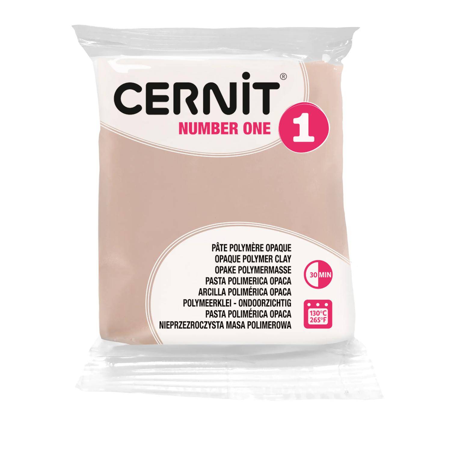 Cernit 6x Number One 56g, Rosabeige - Rosabeige CE0900056425C