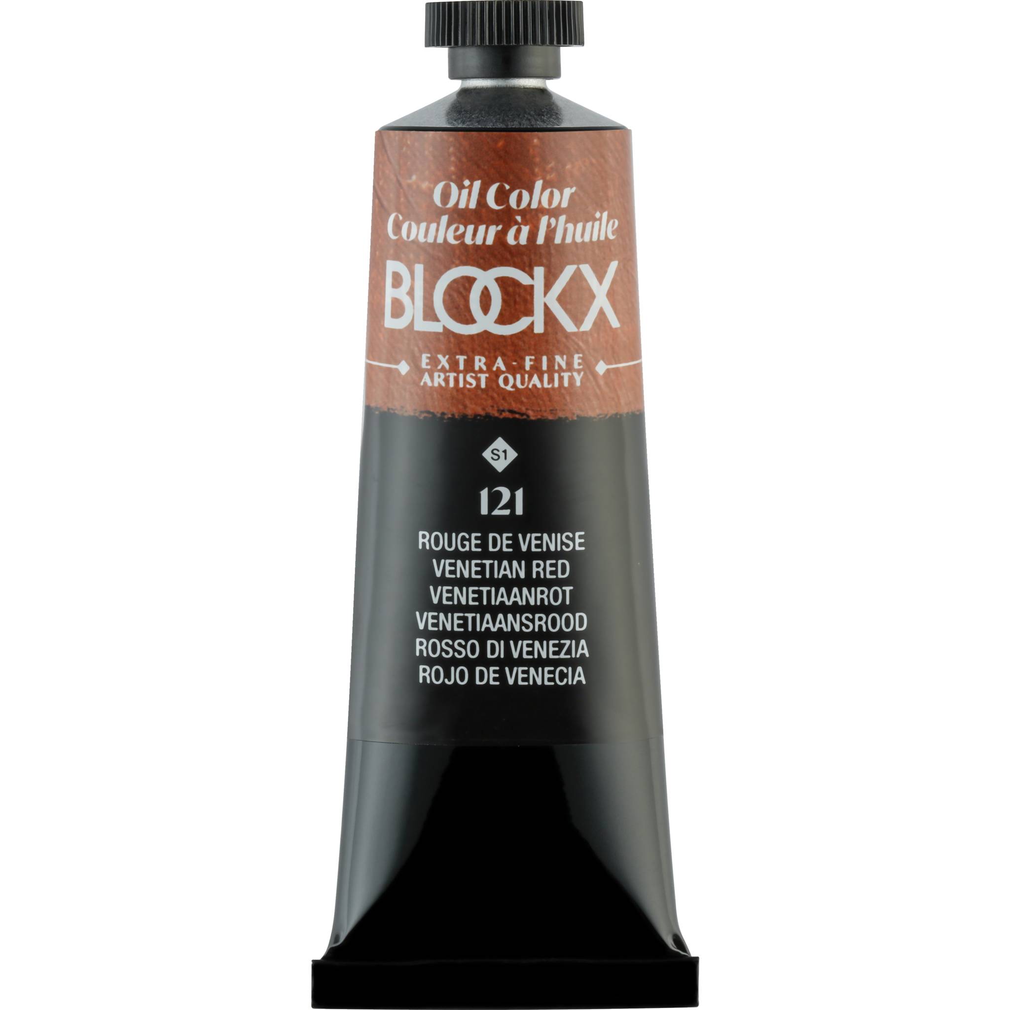 Blockx 3x Ölfarbe, Venetienrot - Tube 35ml - Venezienrot 213121BXC
