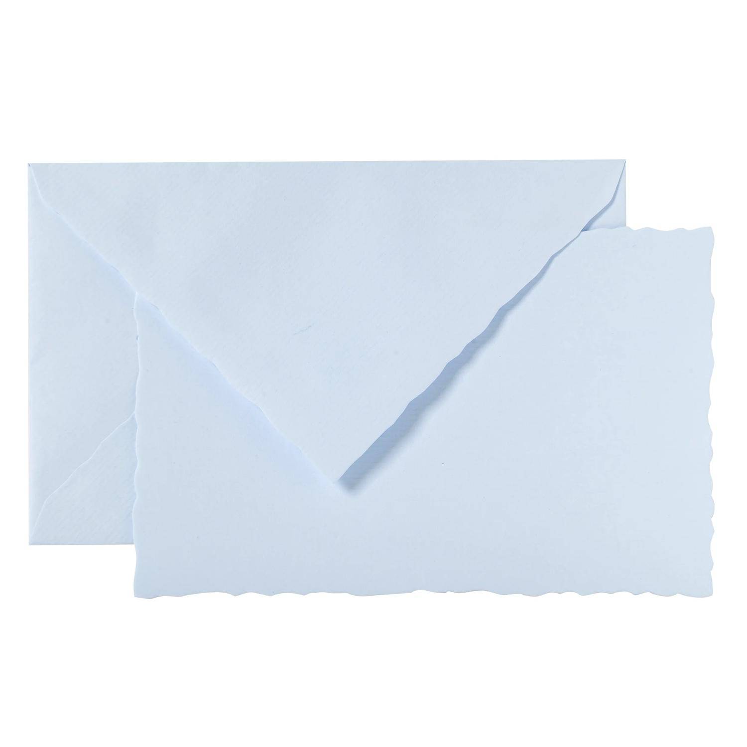 G.Lalo 5x Korrespondenzset Mode de Paris, 97x152mm und 100x158mm Blau 25202L