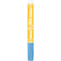Darwi 6x Textilmarker Glitter, Spitze 2mm, 6ml, Perlmuttblau DA0140013200C Darwi 6x Textilmarker Glitter, Spitze 2mm, 6ml, Perlmuttblau DA0140013200C