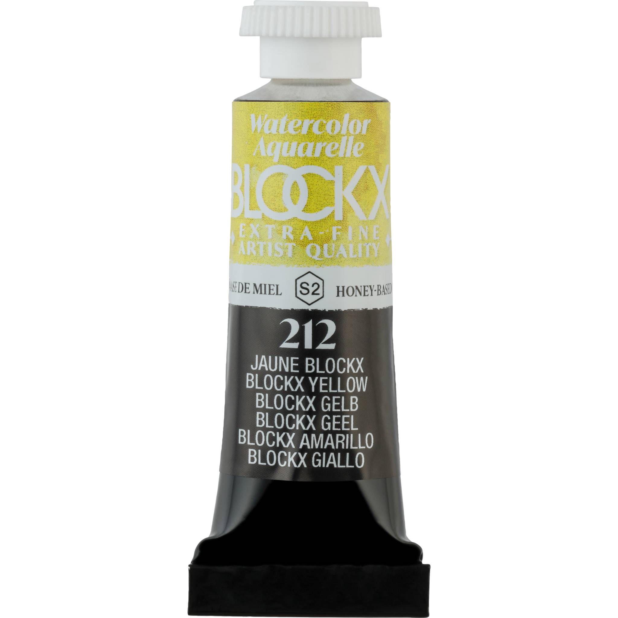 Blockx 3x Aquarellfarbe, Blockx Gelb - Tube 5ml - Blockx Gelb 43212BXC