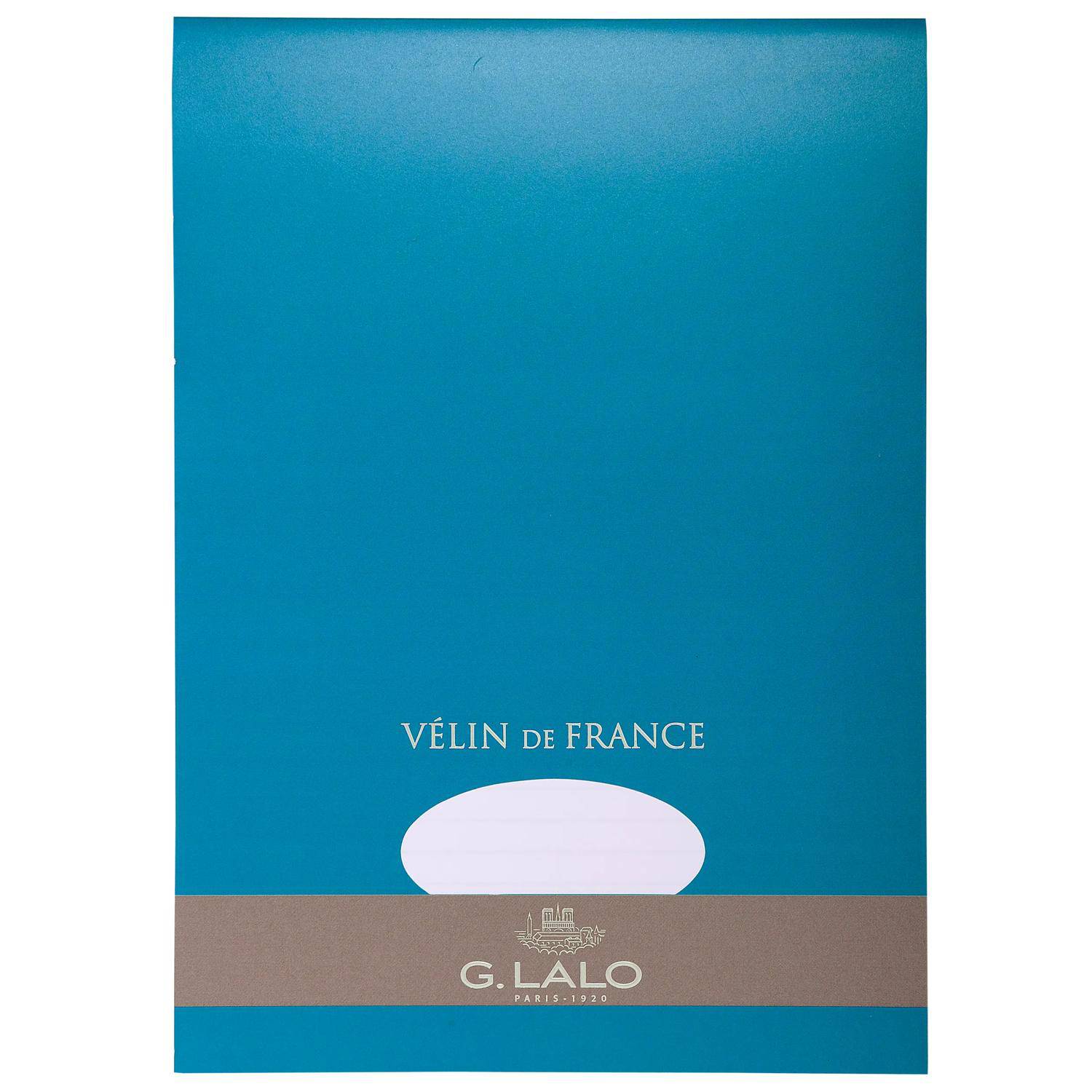 G.Lalo 5x Lalo, Block Vélin de France, DIN A4, 50 Blatt, 100g - Weiß 13000L