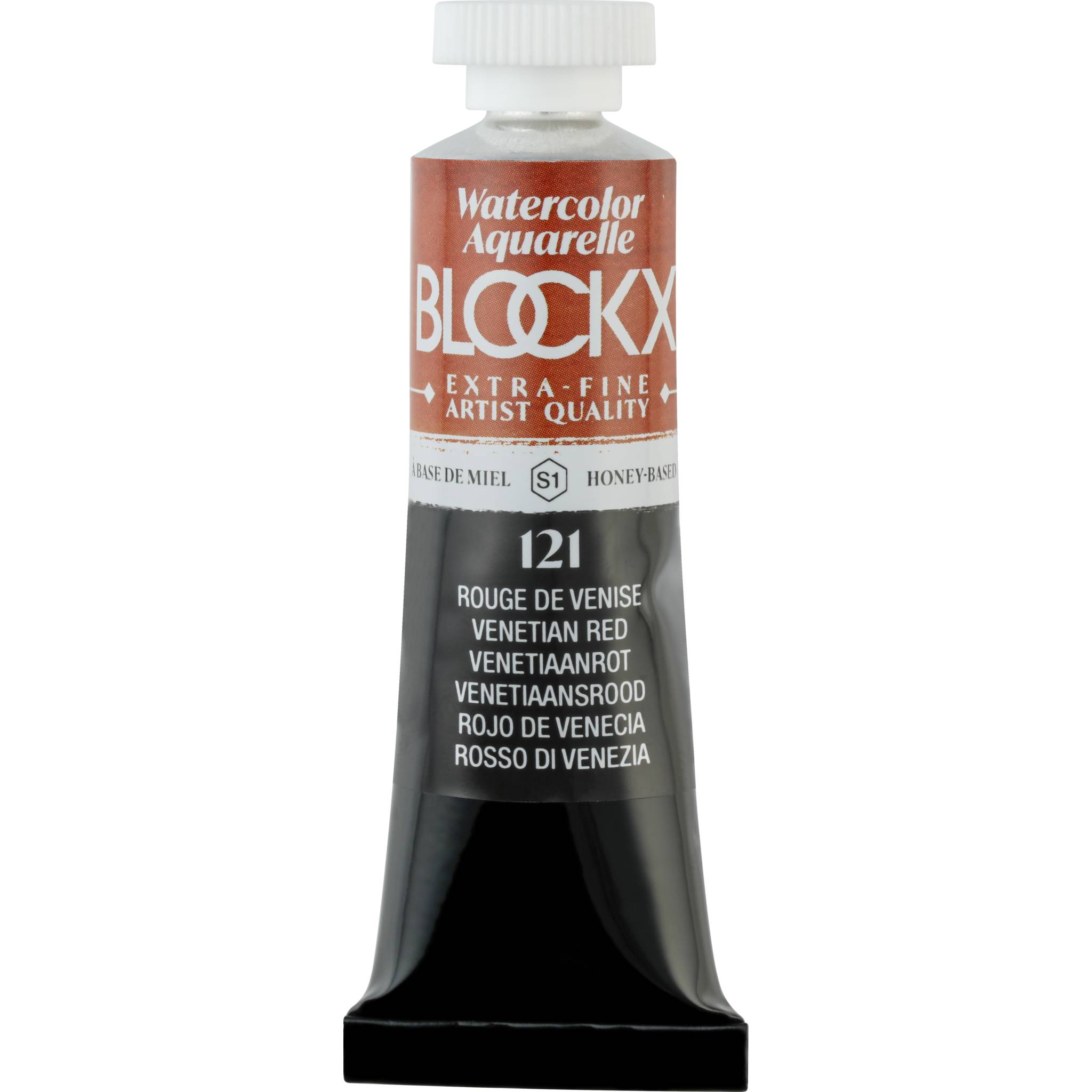 Blockx 3x Aquarellfarbe, Venetienrot - Tube 15ml - Venezienrot 44121BXC