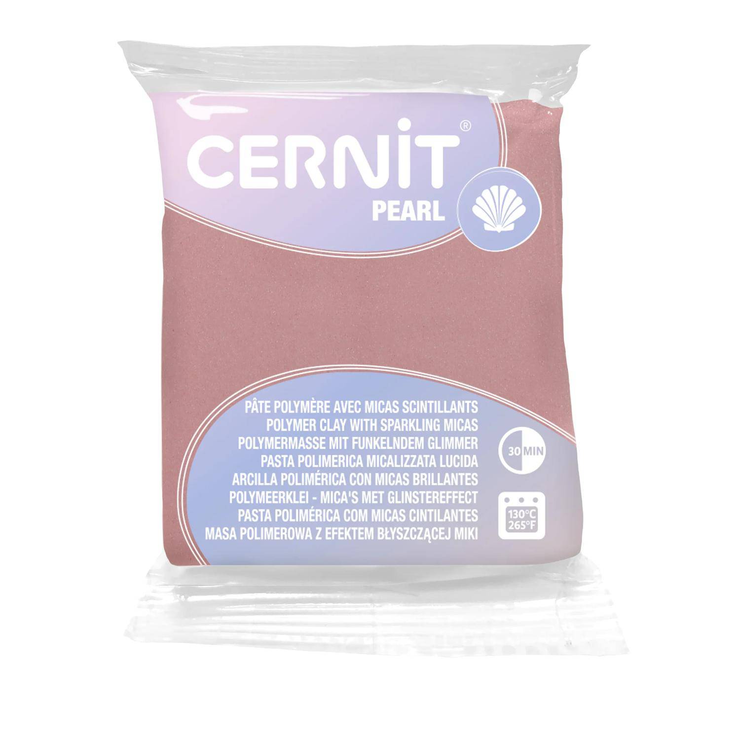 Cernit 6x Pearl 56g, Rosa - Rosa CE0860056475C