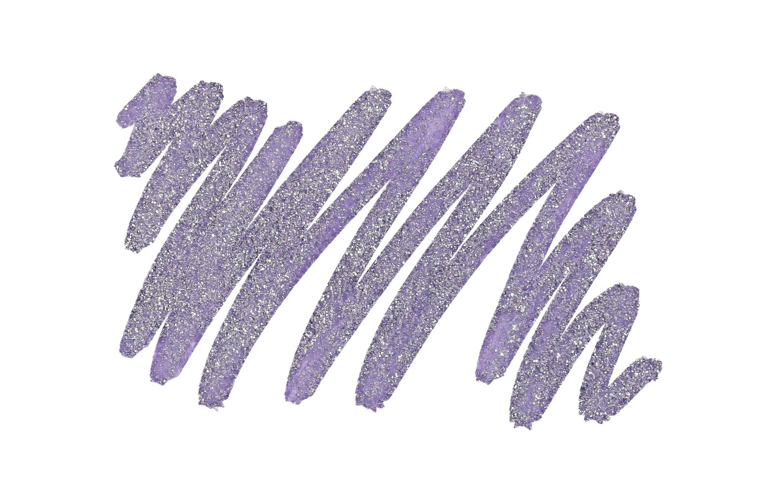 Darwi 6x Textilmarker Glitter, Spitze 2mm, 6ml, Flieder Flieder DA0140013931C