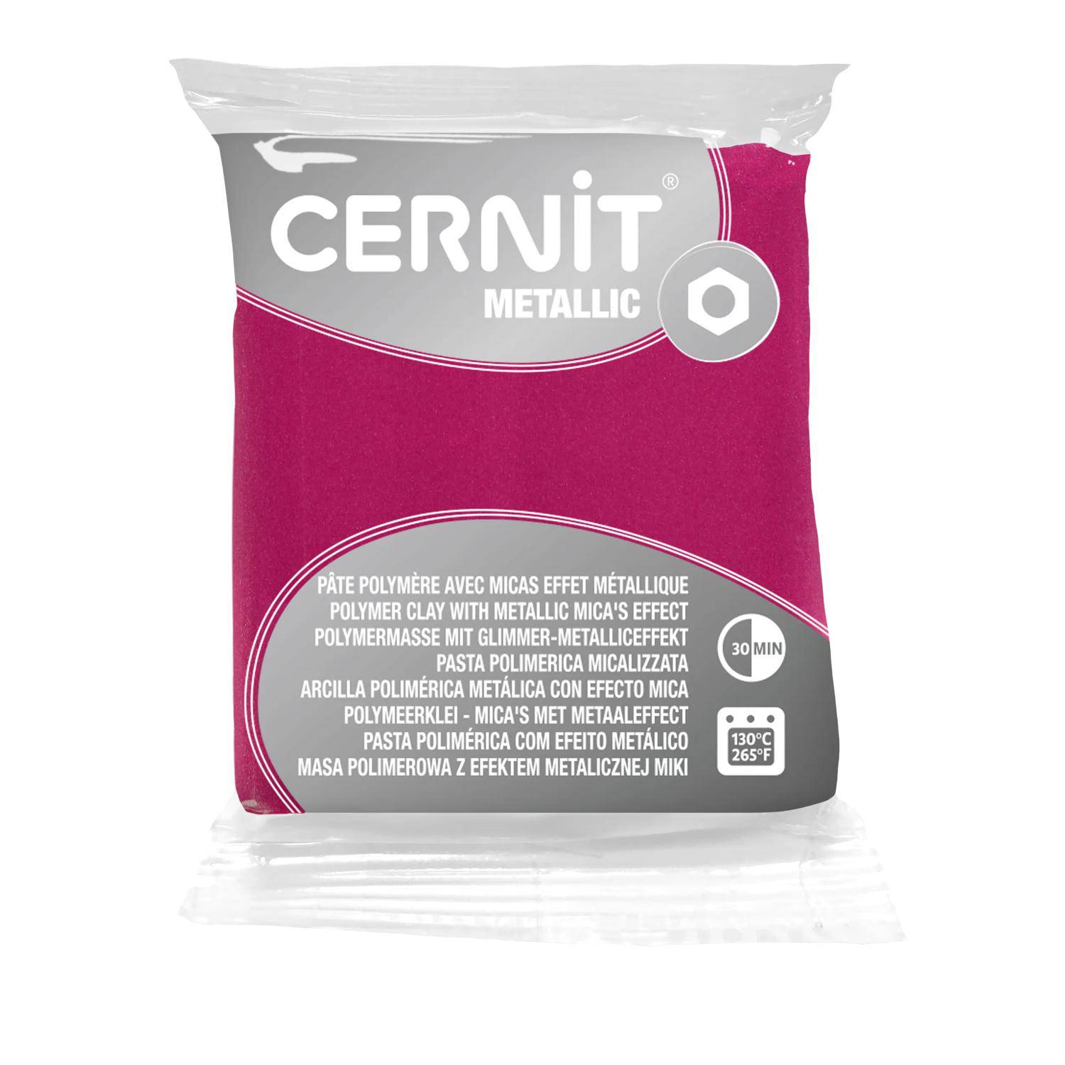 Cernit 6x Metallic 56g, Magenta - Magenta| CE0870056460C