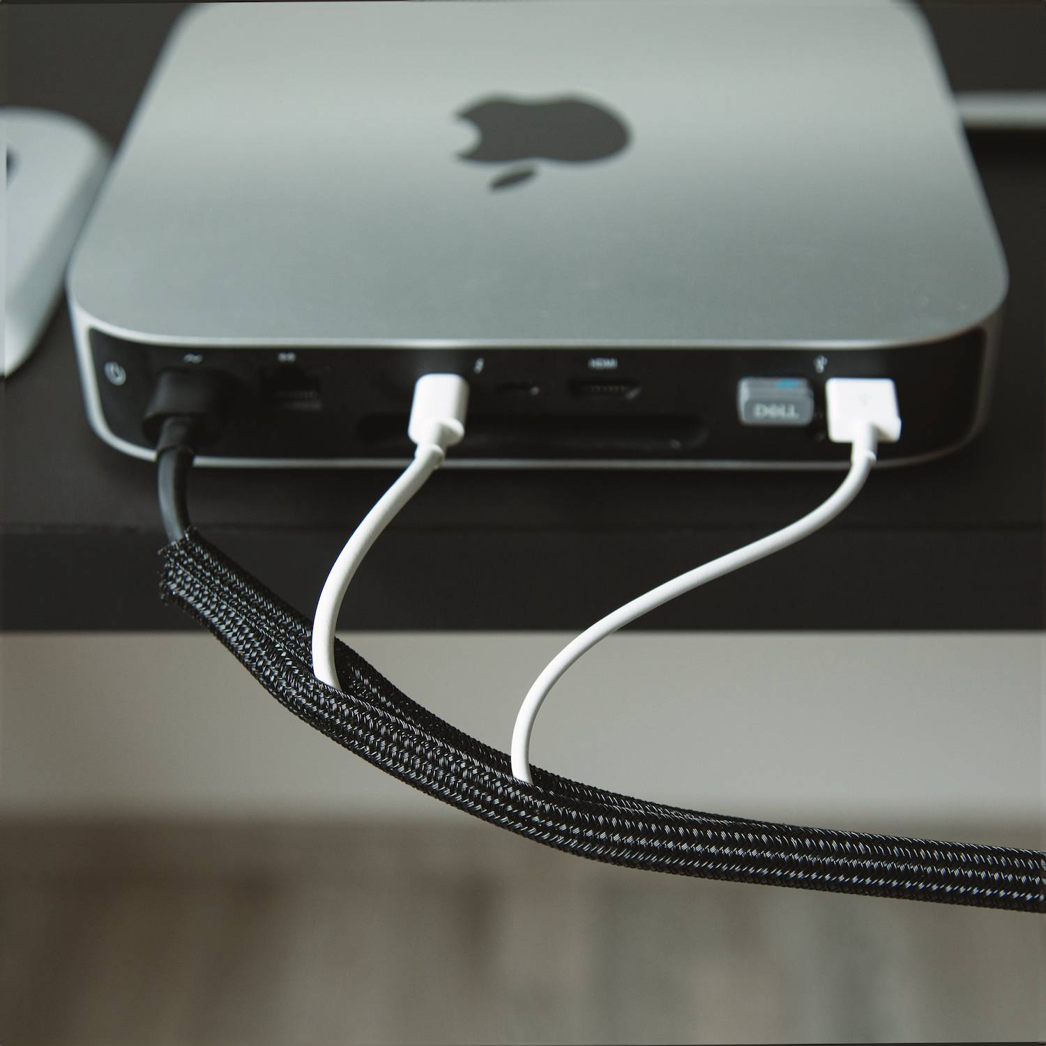 Gewebeschlauch Geflechtschlauch selbstschließend Kabel Schutz Schlauch Schlitz 19mm