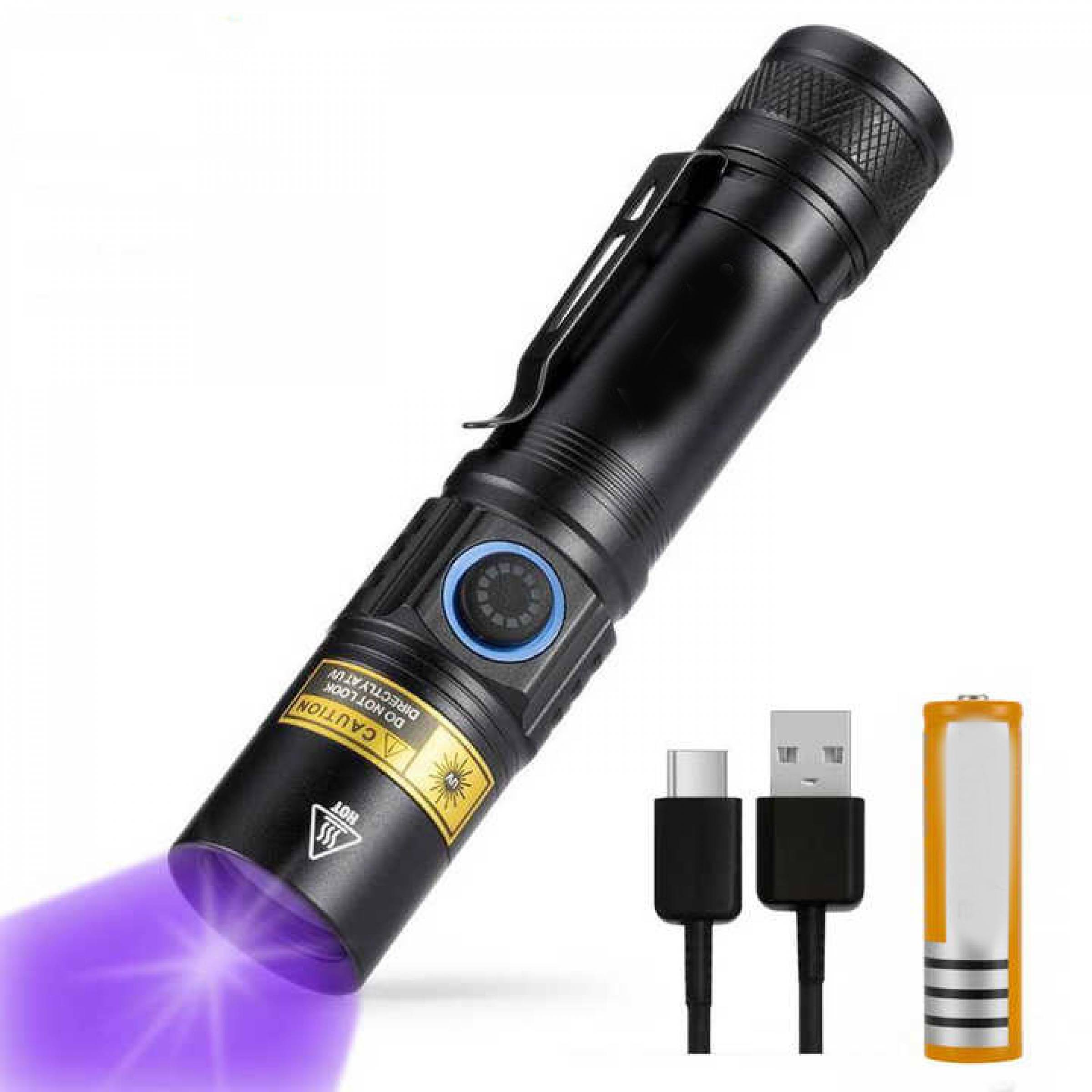 INFINIO SLIM UV38 5W 365nm UV Taschenlampe