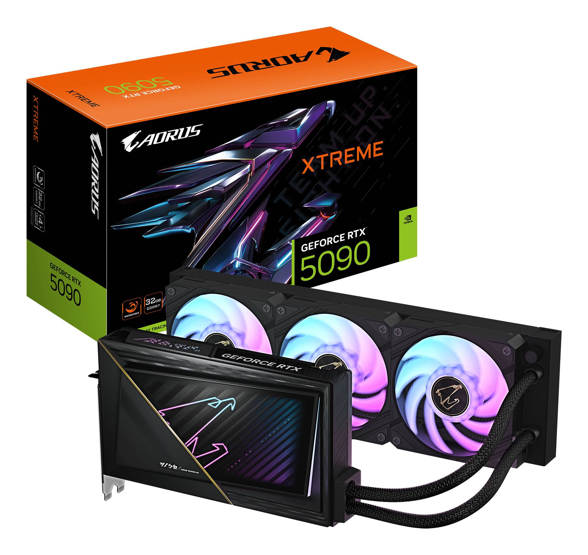 Gigabyte RTX5090 AORUS Xtreme WF 32GB GDDR7 HDMI 3xDP