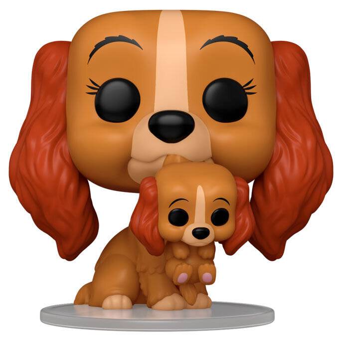 Susi & Strolch POP! Disney Vinyl Figur Lady w/puppy 9 cm