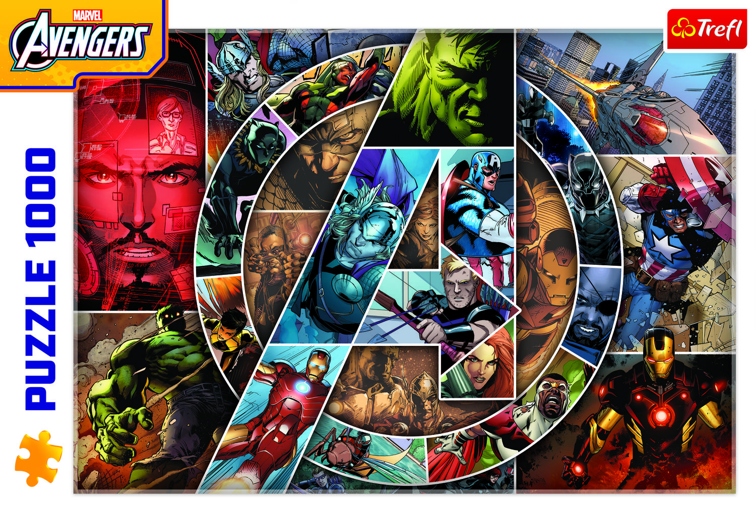 Trefl 10934 Marvel Avengers 1000 Teile Puzzle