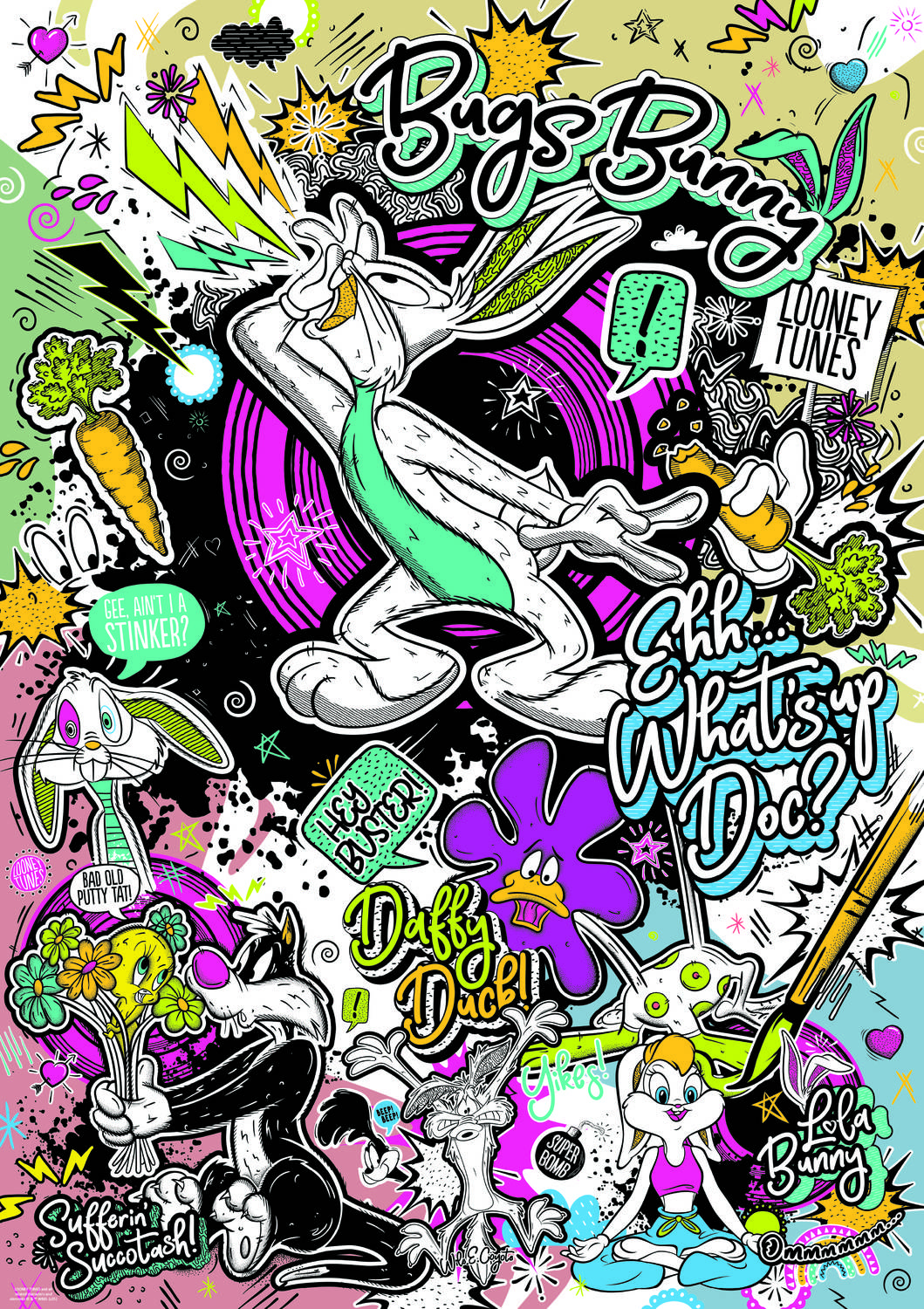 Trefl, Warner Looney Tunes, 1000 Teile Premium Plus Puzzle