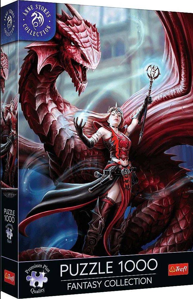 Anne Stokes, Scharlachroter Magier, 1000 Teile Puzzle