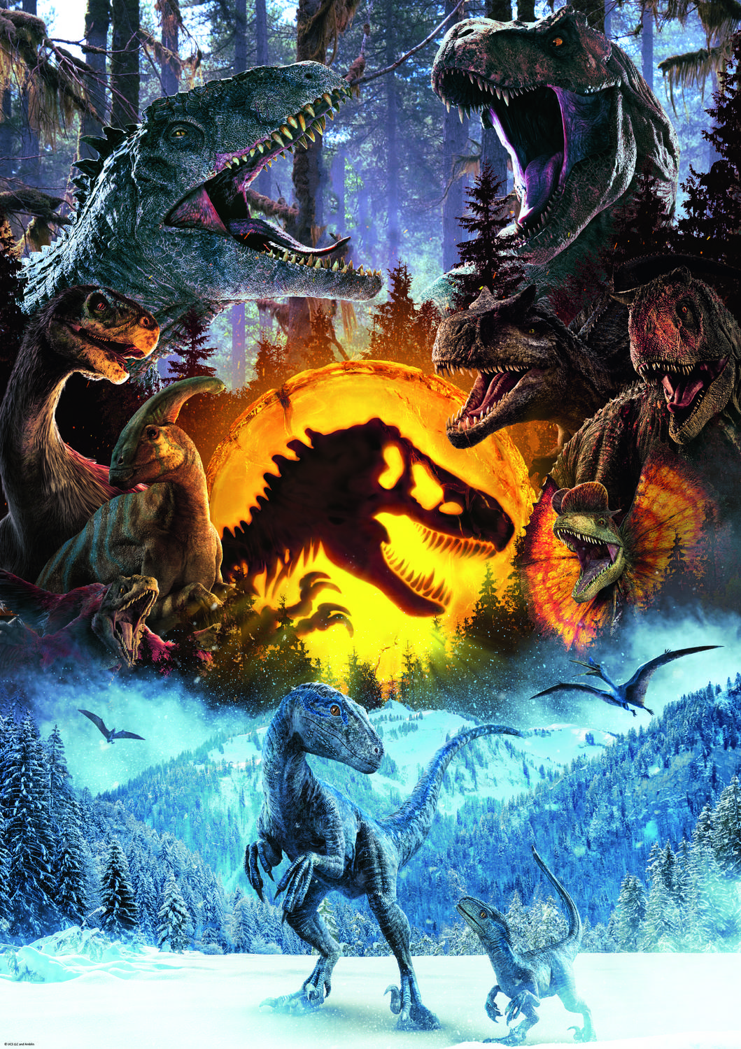 Trefl, Jurassic World, 1000 Teile Puzzle