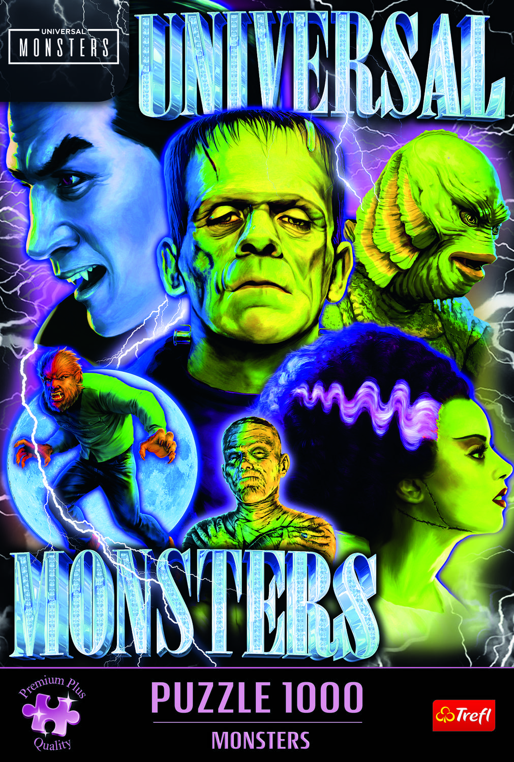 Trefl 12070 Universal Monster 1000 Teile Premium Plus Puzzle