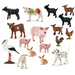 Schleich - Tierfiguren - Bauernhof-Set mit 17 Tieren Sammelfiguren Spielfiguren Schleich - Tierfiguren - Bauernhof-Set mit 17 Tieren Sammelfiguren Spielfiguren
