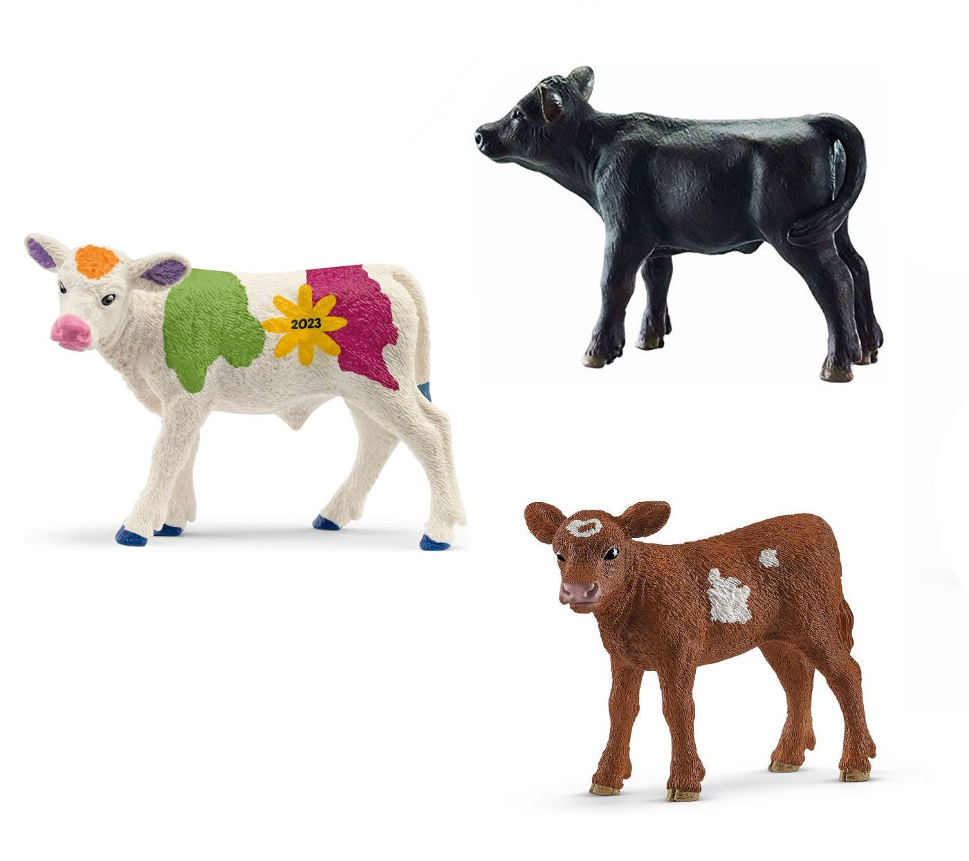 Schleich - Tierfiguren - Bauernhof-Set mit 15 Tieren Sammelfiguren Spielfiguren