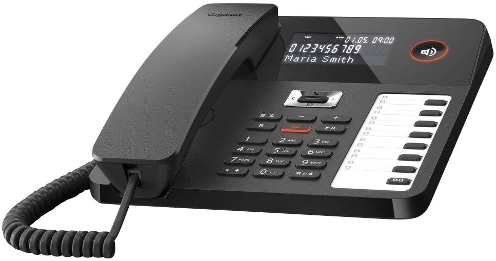 GIGASET Telefon Desk 800A schwarz