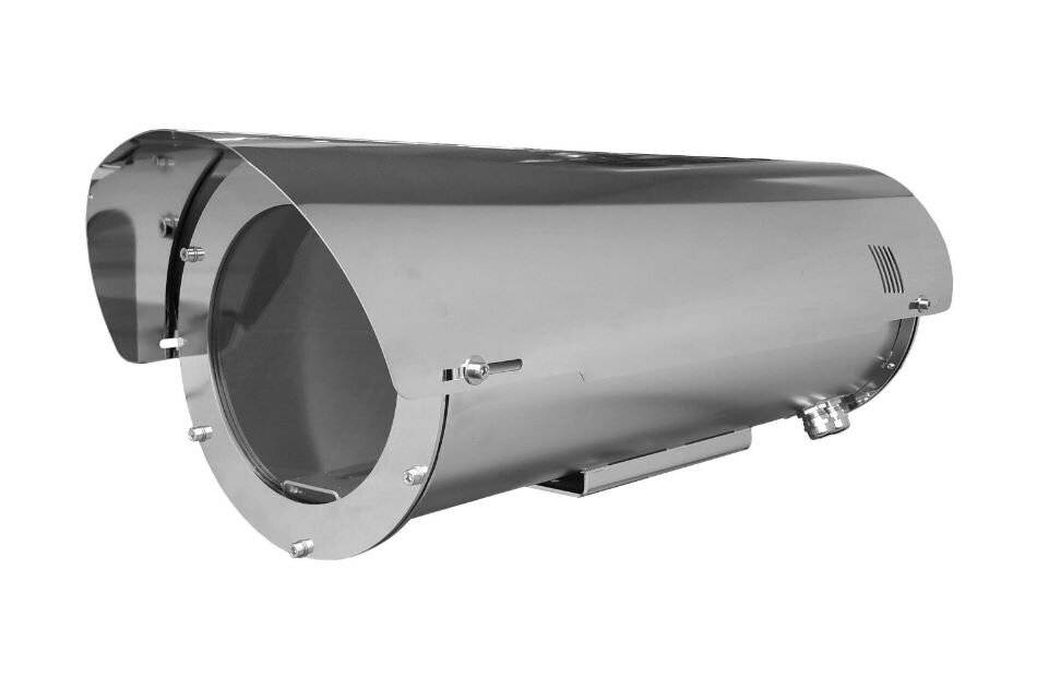 Global Proof KIT CSX900/280+TC+ST+RS -12-, Wetterschutzgehäuse aus Edelstahl, inklusive Sonnendach, 12 VAC Heizung, IP6