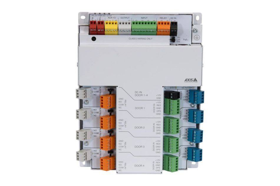 AXIS A1710-B NETWORK DOOR CONT, Netzwerk Tür Controller, 4x Tür, 4x Leser, 4x AUX, RS-485, OSDP, PoE