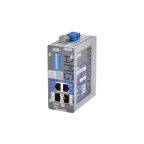 AMG Systems AMG260-2GBT-2S-P180, Industrieller PoE Medienkonverter, 2 x 10/100/1000BT RJ45 mit 60/90W PoE, 2 x 100/1000