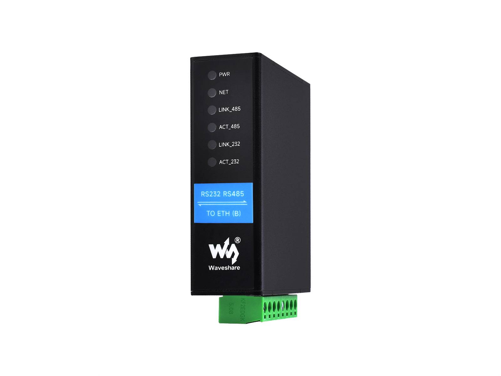 WaveShare RS232 RS485 to RJ45 Ethernet Serial Server Dual Ethernet Ports