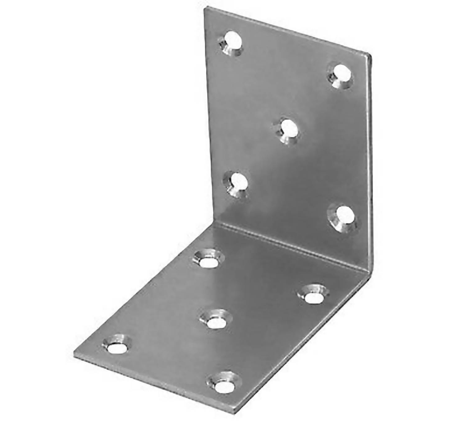 Edelstahl Winkelverbinder Lochwinkel Verbinder Holzverbinder Regalhalter Halter 70x70x50mm