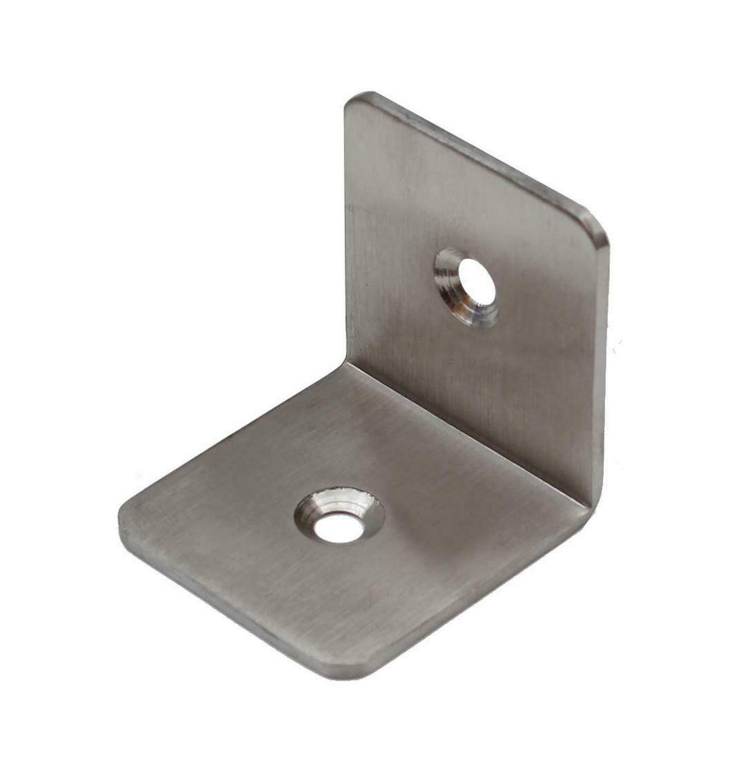 Edelstahl Winkelverbinder Lochwinkel Verbinder Holzverbinder Regalhalter 5-12 Eckig