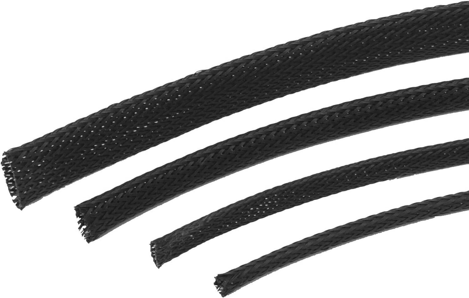 Gewebeschlauch Geflechtschlauch Kabelschutz Kabelschlauch Meterware Schlauch KFZ 6mm