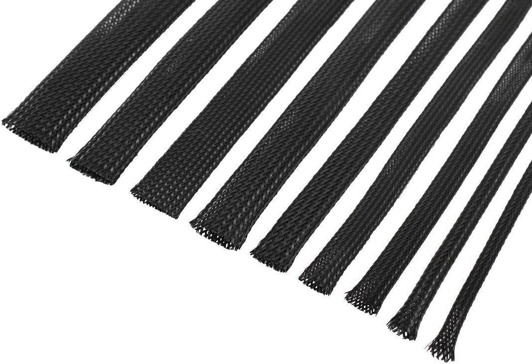 Gewebeschlauch Geflechtschlauch Kabelschutz Kabelschlauch Meterware Schlauch KFZ 12mm