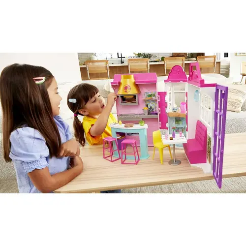 Barbie Cook 'n Grill Restaurant 6 Spielbereiche über 30 Teile Puppenhaus Barbie Cook 'n Grill Restaurant 6 Spielbereiche über 30 Teile Puppenhaus