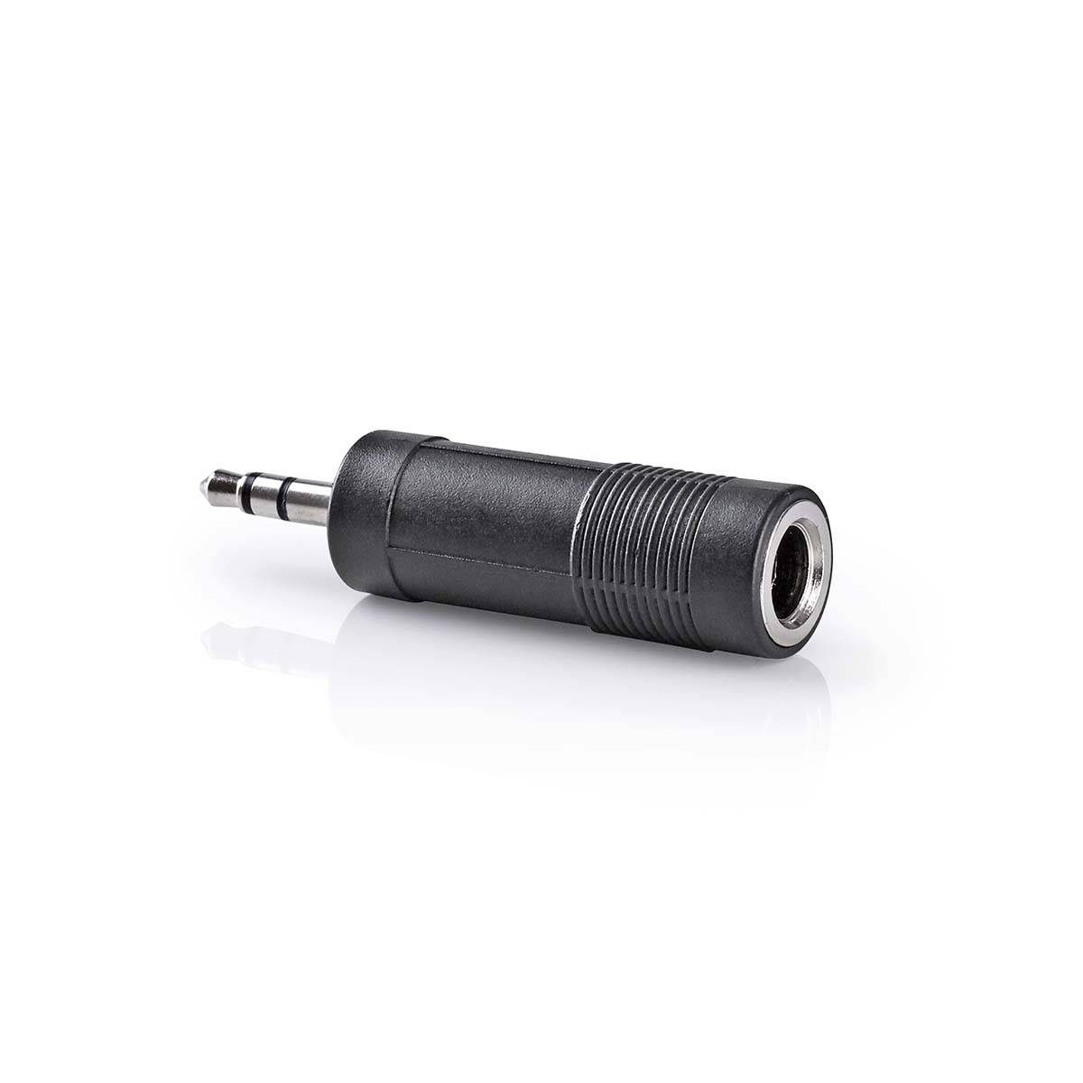 2 Stück Adapter 3,5mm Stecker 6,35mm Buchse Klinkenstecker Stereo Audio Adapter Klinke Kopfhörer Verstärker Zubehör