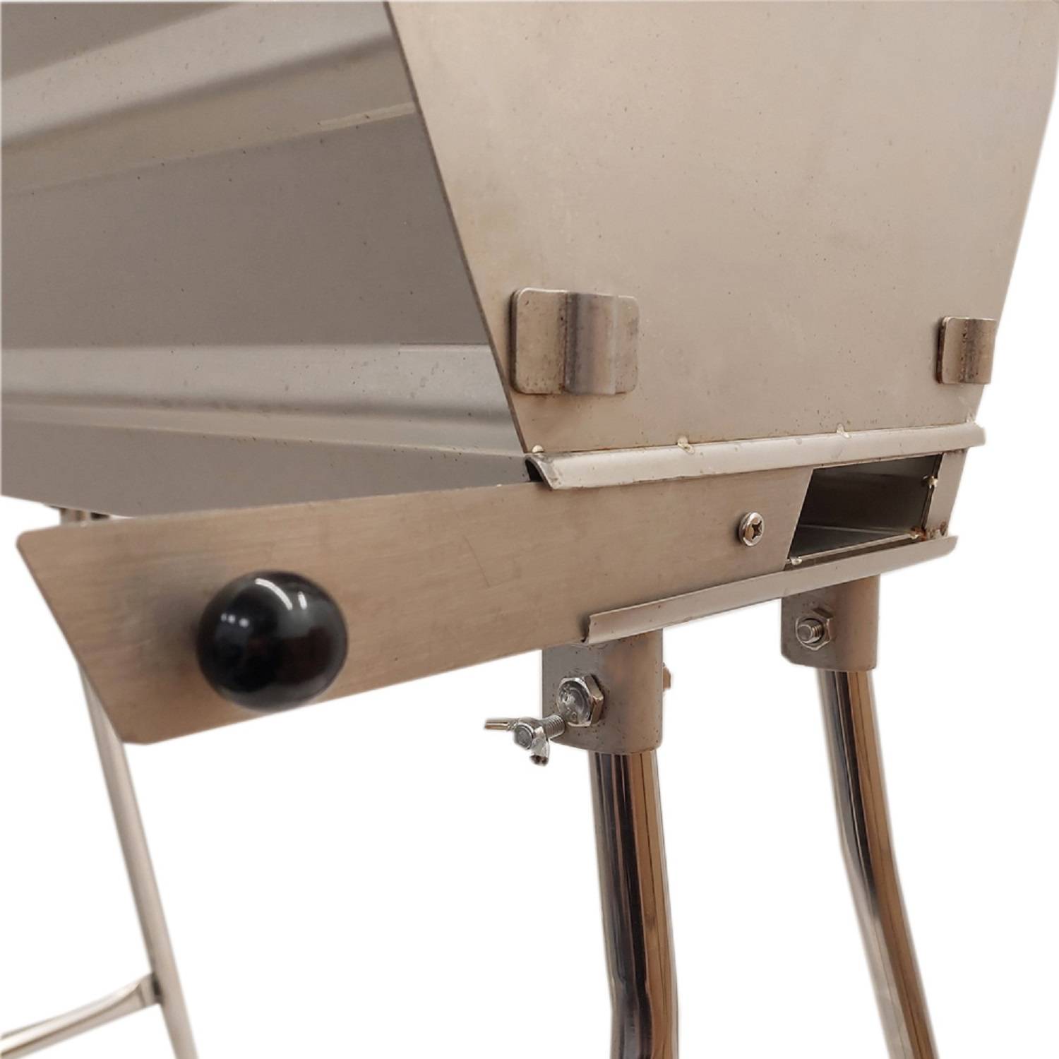 Mangal Leto Edelstahl 2mm Schaschlikgrill mit verstellbarer Grillhöhe