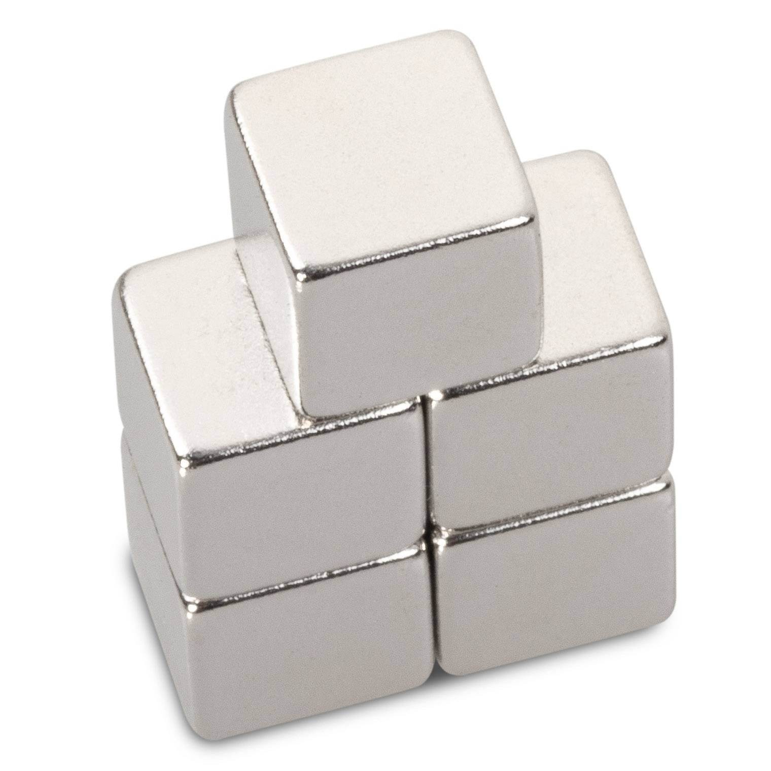 5 Stück Magnet-Würfel für Glasmagnettafeln Kühlschränke Whiteboards 1x1cm