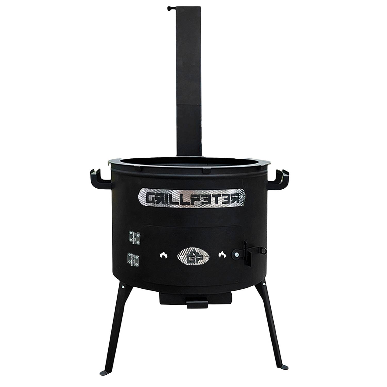 Utschak Asamat Ø45 mit Kazan aus Gusseisen 22L