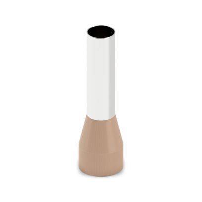 Ein gelber Kunststoff-Lagerbehälter mit perforiertem Design und einem vorderen Griff.