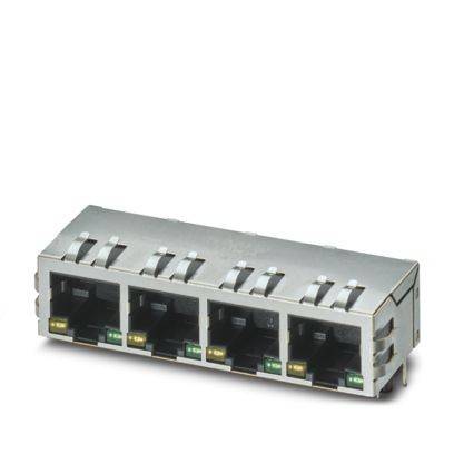 Ein metallischer kreisförmiger Stecker mit mehreren nummerierten Stiften im Inneren, der für elektrische Verbindungen in industriellen Anwendungen verwendet wird.