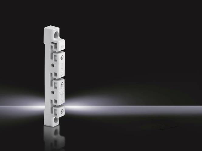 Rittal SaS-Halter 3-pol VE=4 SV 9600000 Mini-PLS bis 250A 40mm Mittenabstand Industriematerial