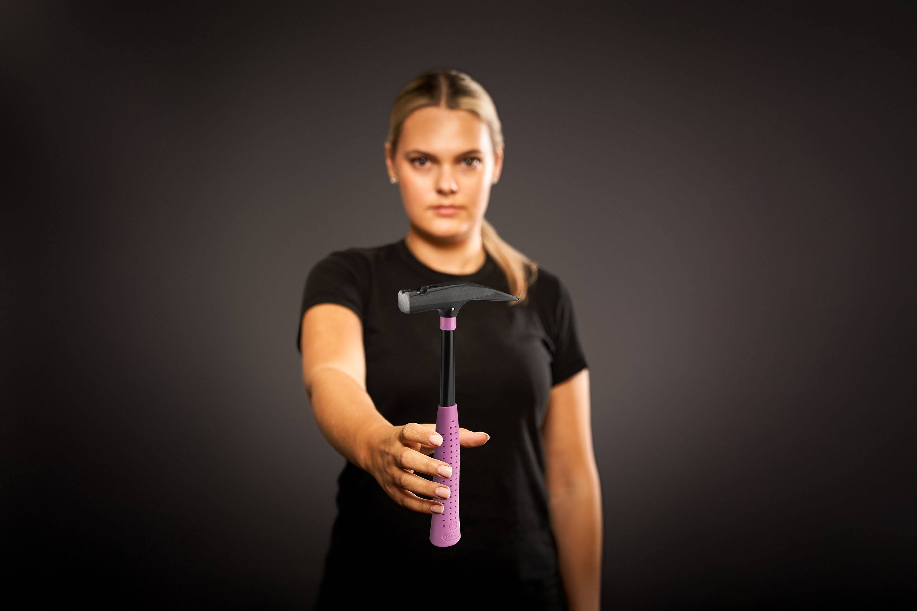 PICARD Latthammer Pink Edition glatte Bahn 760g Nr. 626M in Holzkiste