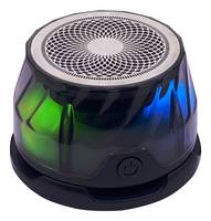 4smarts Bluetooth Lautsprecher SoundCharge MagSafe-kompatibel, schwarz Magnetische Befestigung: MagSafe-kompatibel und überall haftend dank